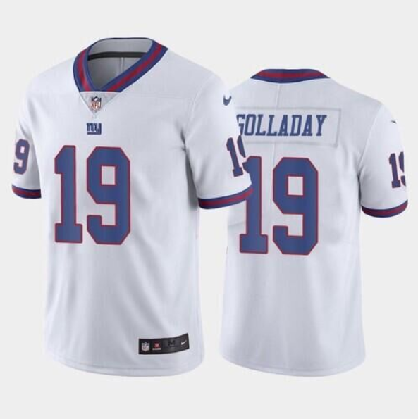 Men's New York Giants #19 Kenny Golladay White Stitched Football Jersey Men's New York Giants #19 Kenny Golladay White Stitched Football Jersey